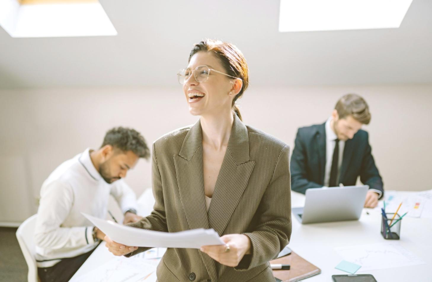 Student workspace showing flexible learning environment